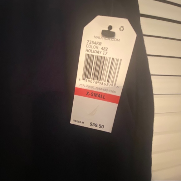 NWT • Nautica • Navy Blue • XS • Sweat Pants - Picture 2 of 4